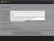 Tablet Screenshot of niceweb.it